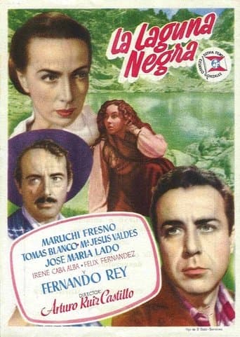 Movie poster for La laguna negra