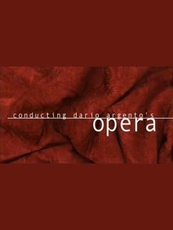 Movie poster for Conducting Dario Argento's 'Opera'