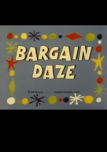 Movie poster for Bargain Daze