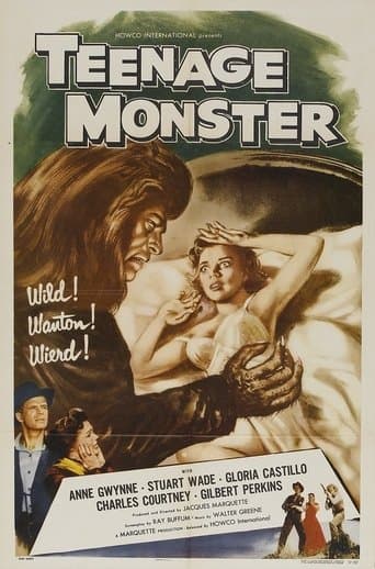 Movie poster for Teenage Monster