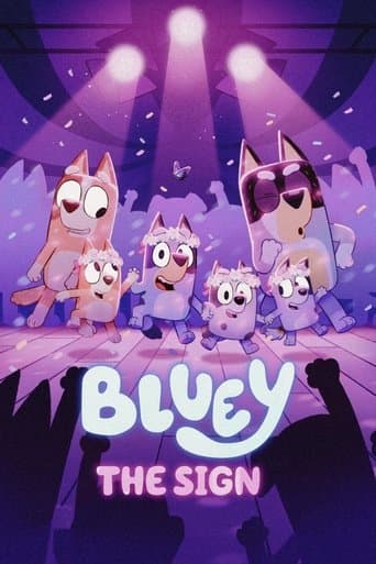 Movie poster for Bluey: The Sign
