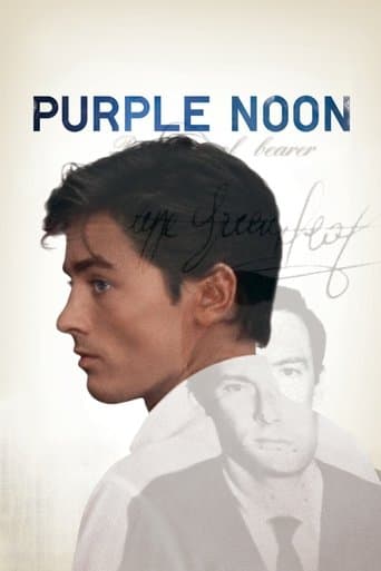 Movie poster for Purple Noon