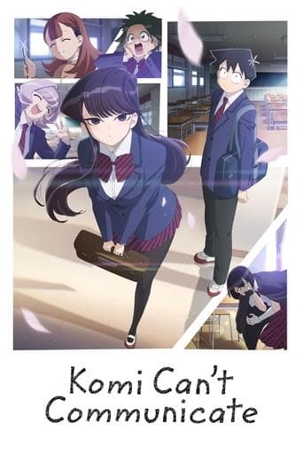 Movie poster for Komi Can't Communicate