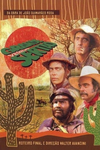 Movie poster for Grande Sertão: Veredas