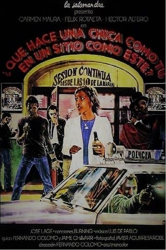 Movie poster for What's a Girl Like You Doing in a Place Like This?