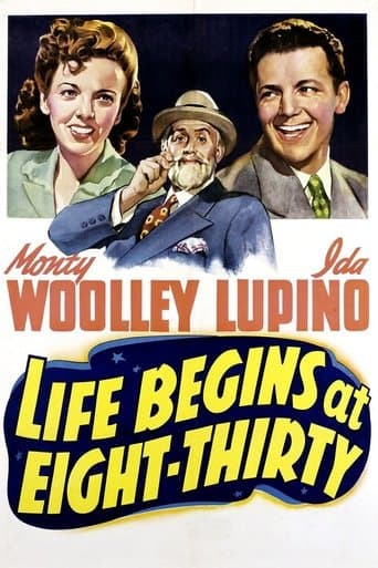 Movie poster for Life Begins at Eight-Thirty