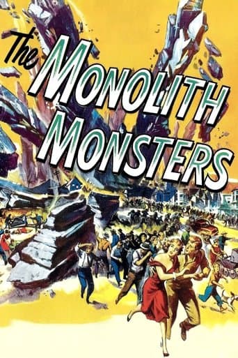 Movie poster for The Monolith Monsters