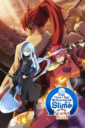 Movie poster for That Time I Got Reincarnated as a Slime the Movie: Scarlet Bond