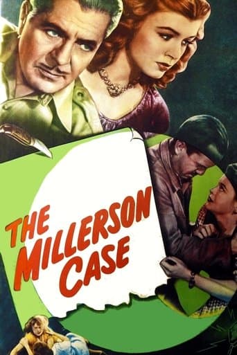 Movie poster for The Millerson Case
