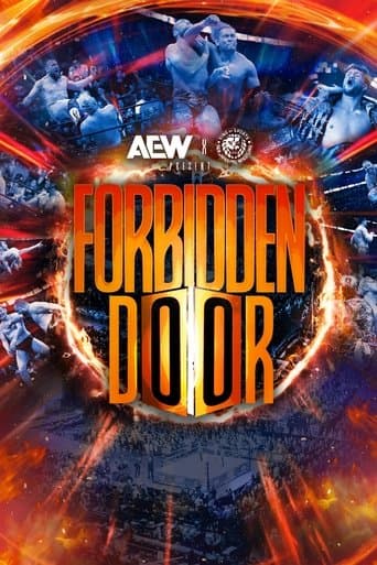 Movie poster for AEW x NJPW Present Forbidden Door