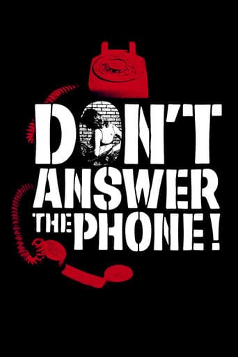 Movie poster for Don't Answer the Phone!