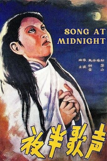 Movie poster for Song at Midnight
