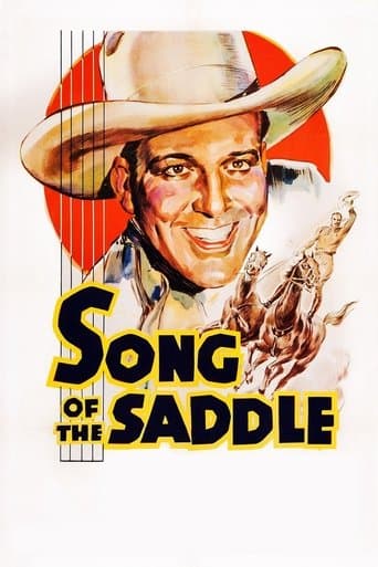 Movie poster for Song of the Saddle