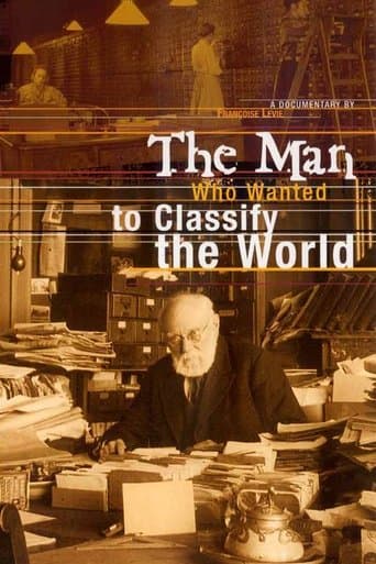 Movie poster for The Man Who Wanted to Classify the World