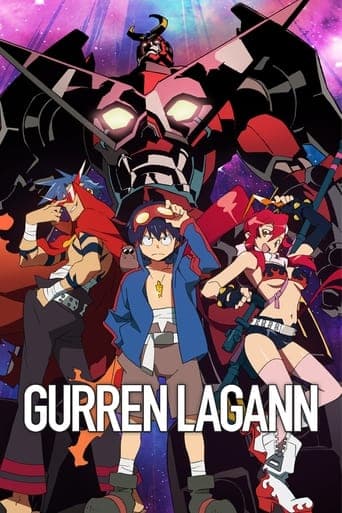 Movie poster for Gurren Lagann