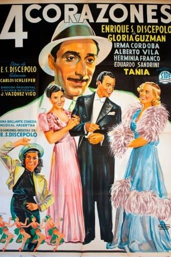 Movie poster for Cuatro corazones