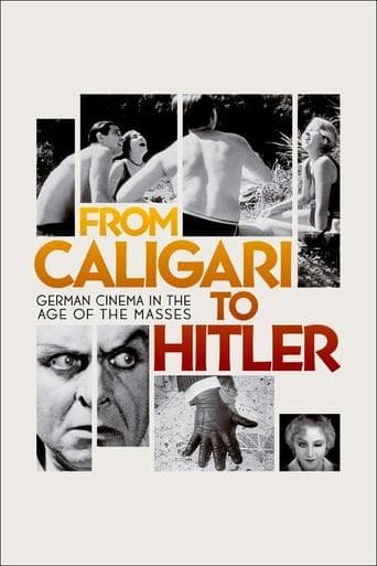 Movie poster for From Caligari to Hitler
