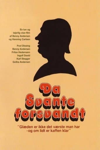 Movie poster for Da Svante forsvandt