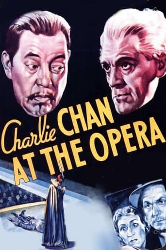 Movie poster for Charlie Chan at the Opera