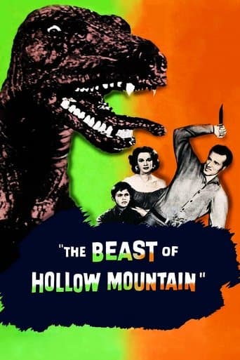 Movie poster for The Beast of Hollow Mountain