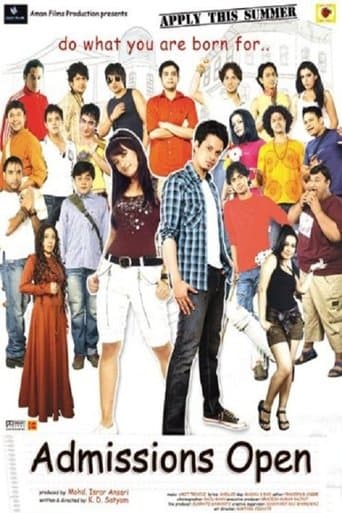 Movie poster for Admissions Open