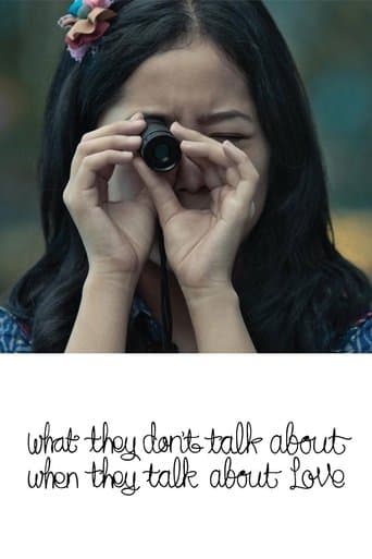 Movie poster for What They Don't Talk About When They Talk About Love
