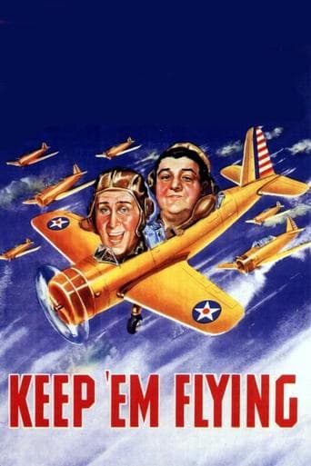 Movie poster for Keep 'Em Flying