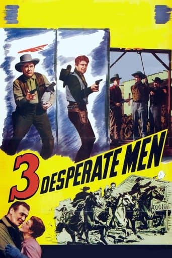 Movie poster for Three Desperate Men