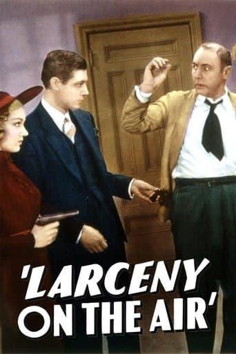 Movie poster for Larceny on the Air