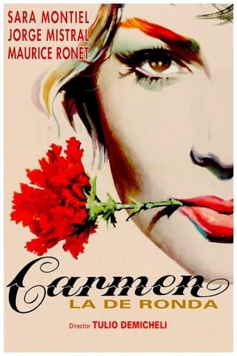 Movie poster for Carmen from Ronda