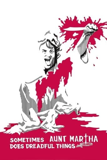 Movie poster for Sometimes Aunt Martha Does Dreadful Things