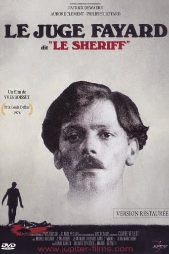 Movie poster for Judge Fayard Called the Sheriff