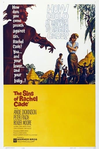 Movie poster for The Sins of Rachel Cade