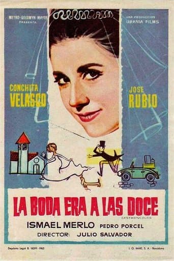 Movie poster for La boda era a las doce