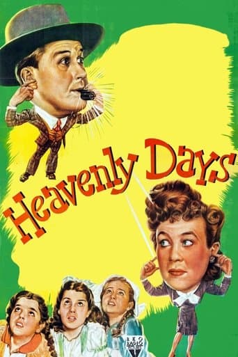 Movie poster for Heavenly Days