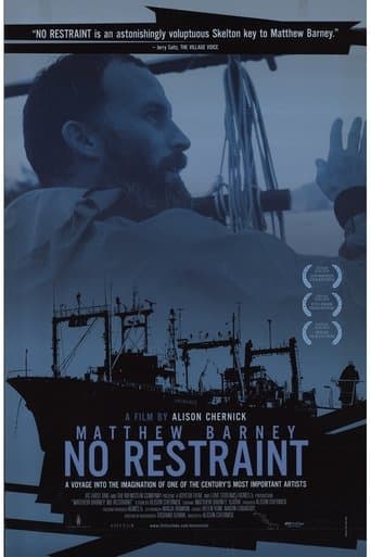 Movie poster for Matthew Barney: No Restraint