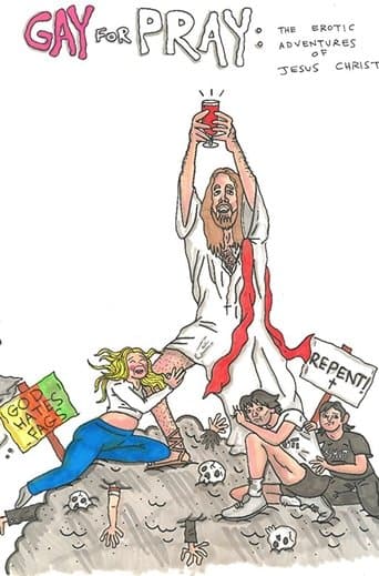 Movie poster for Gay for Pray: The Erotic Adventures of Jesus Christ