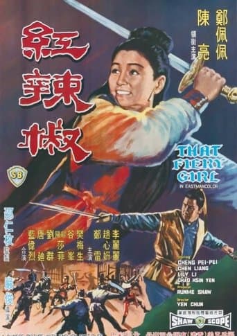 Movie poster for That Fiery Girl