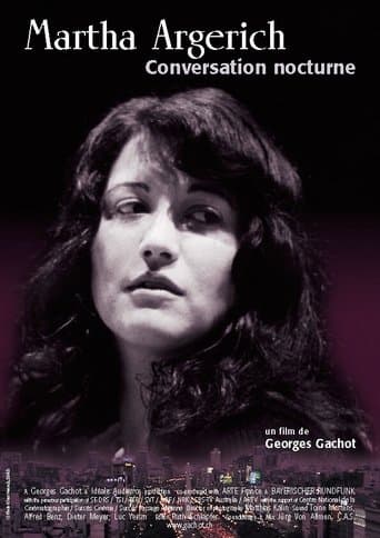 Movie poster for Martha Argerich Evening Talks