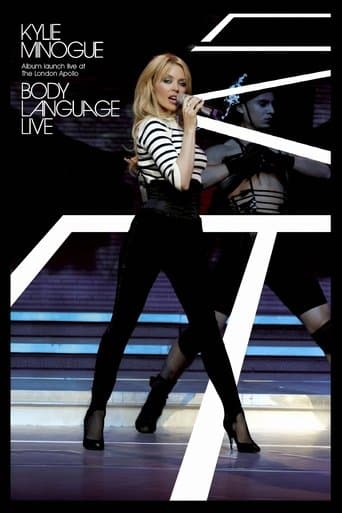Movie poster for Kylie Minogue: Body Language Live