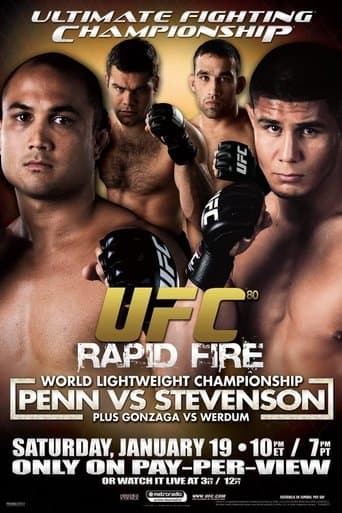 Movie poster for UFC 80: Rapid Fire