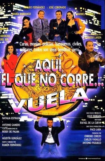 Movie poster for Aquí, el que no corre... vuela