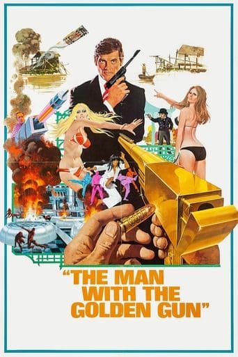 Movie poster for The Man with the Golden Gun