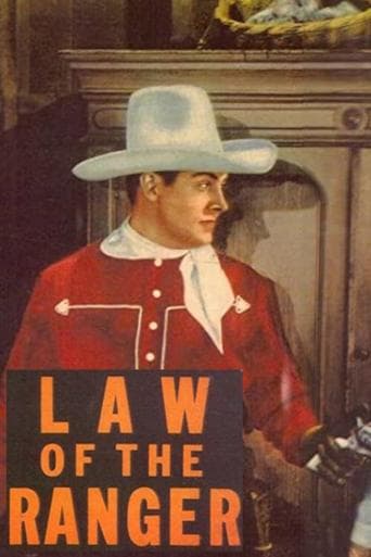 Movie poster for Law of the Ranger