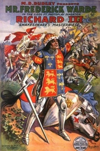 Movie poster for The Life and Death of King Richard III