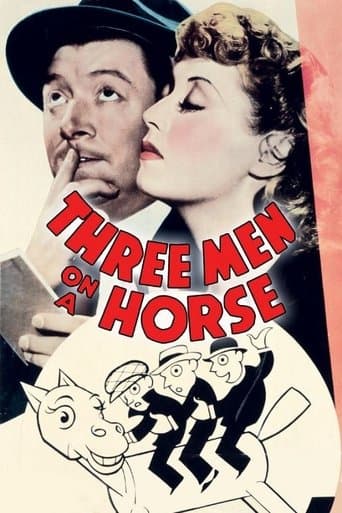 Movie poster for Three Men on a Horse