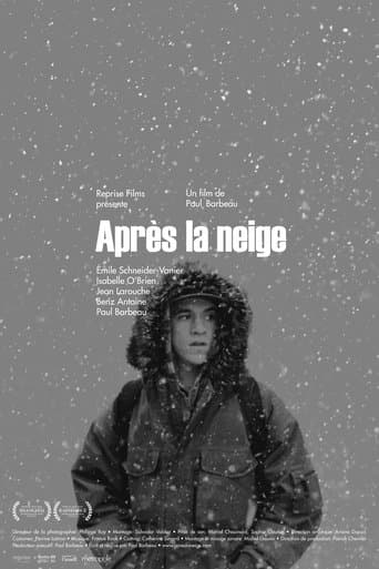 Movie poster for Après la neige