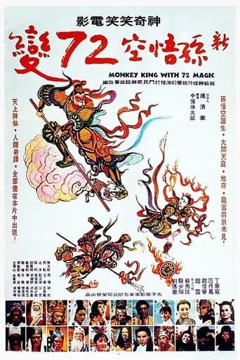 Movie poster for Monkey King with 72 Magic