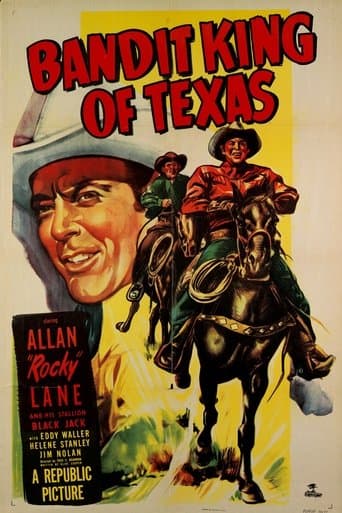 Movie poster for Bandit King of Texas