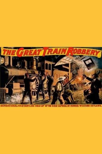 Movie poster for The Great Train Robbery